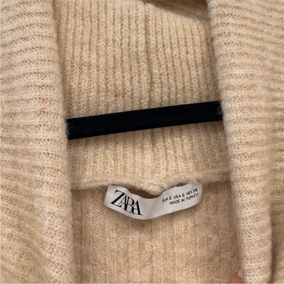 Zara Cream Knit Cardigan and pant set - Picture 3 of 4